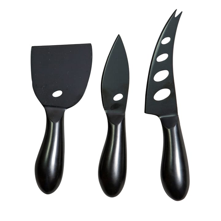 Formaggio cheese set 3 pieces, black Byon