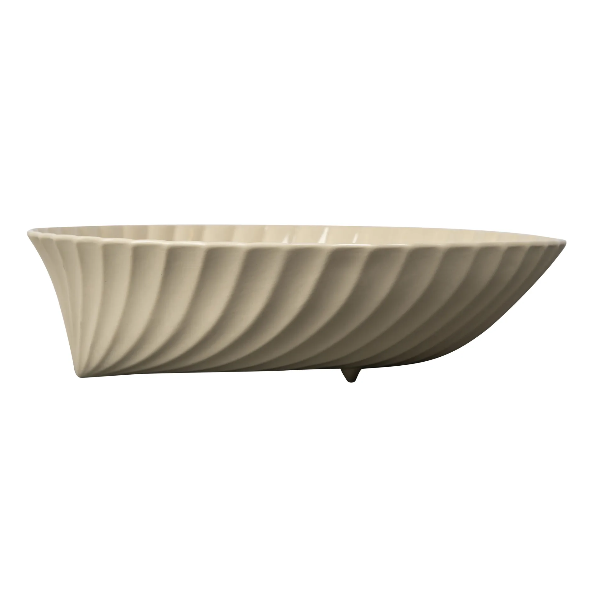 Frances serving bowl L, beige Byon