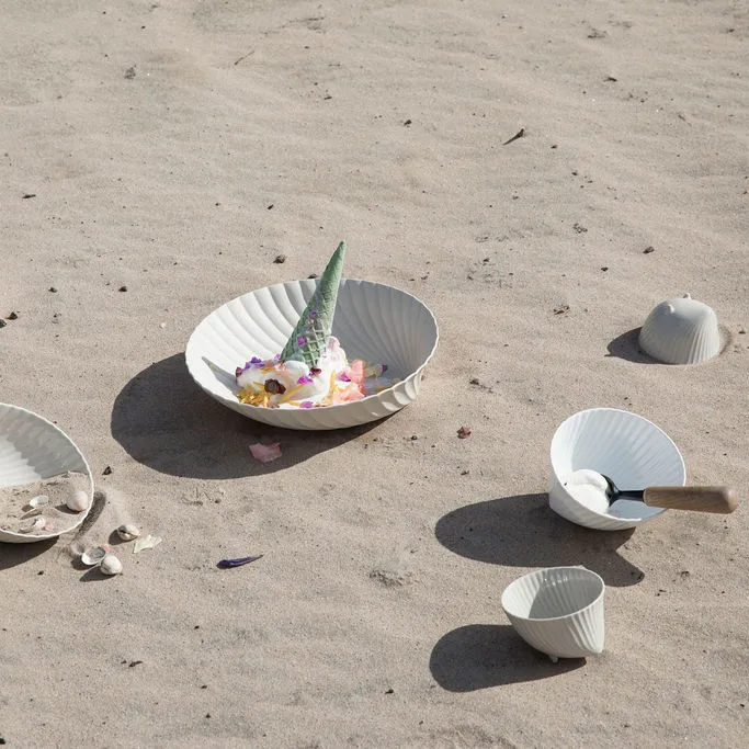 Frances serving bowl L, beige Byon