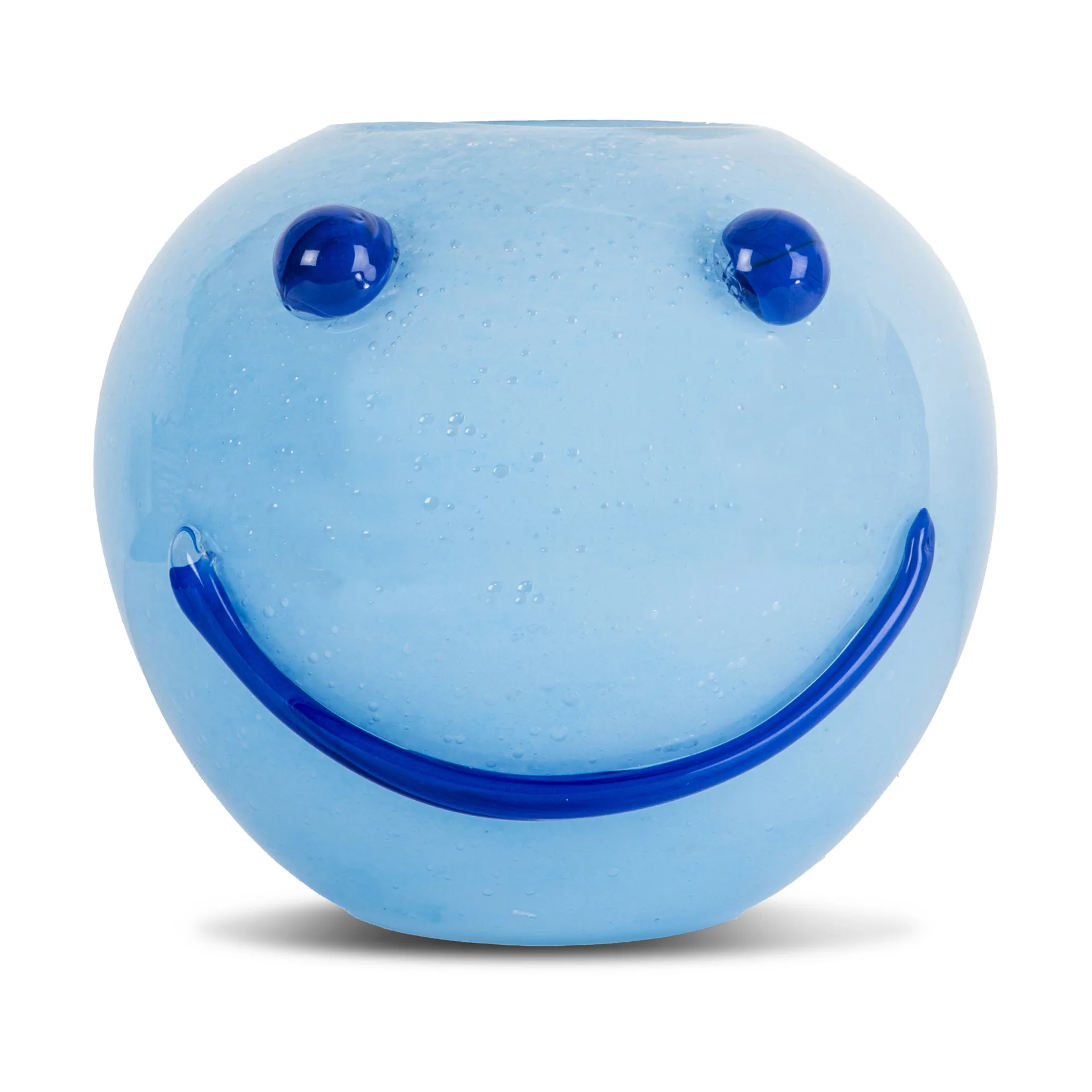 Happy vase 25 cm, Blue Byon