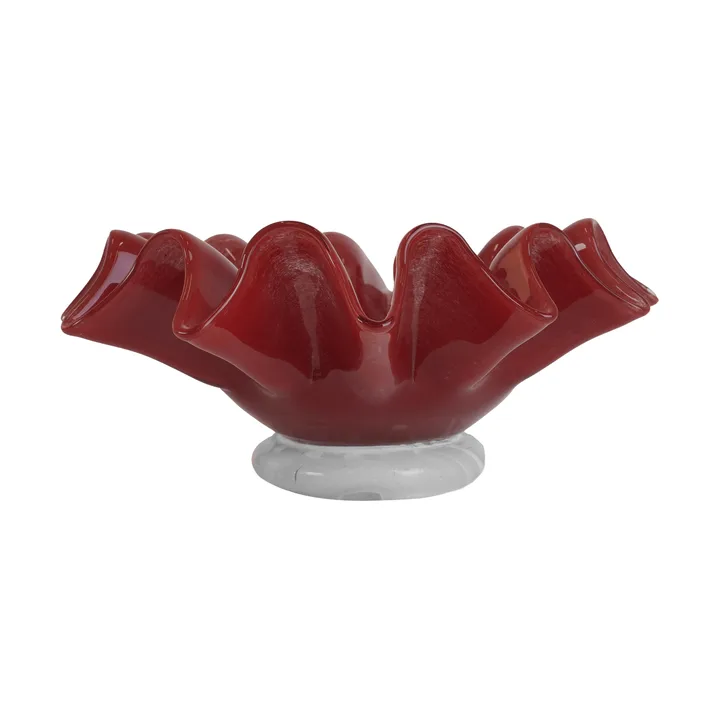 Lorin bowl - M, Ø20x8 cm, Red - Byon