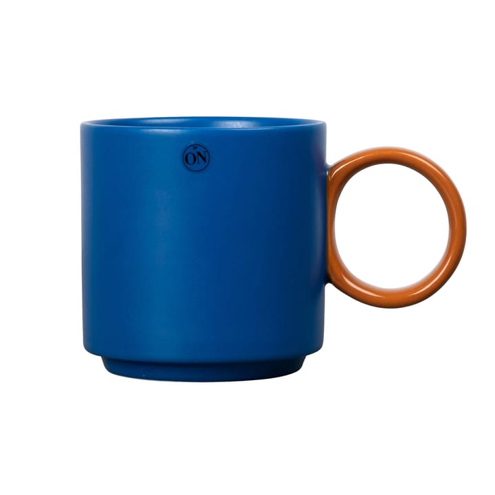 Noor cup Ø7.5 cm, blue-brown Byon