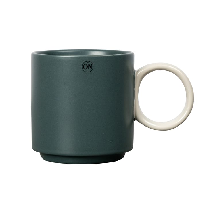 Noor cup Ø7.5 cm, green-grey Byon