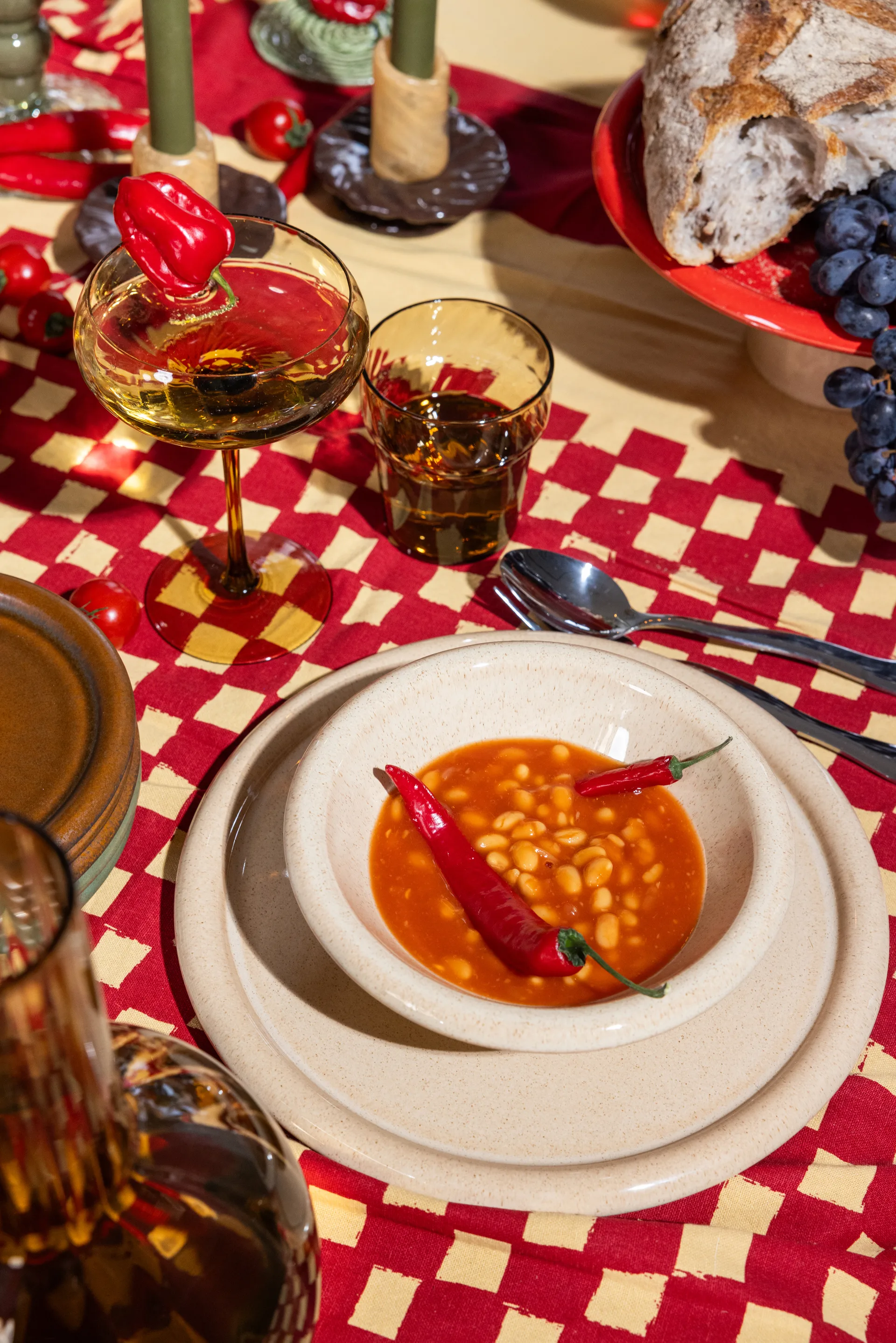 Opacity drinking glasses 30 cl 2-pack, Brown Byon