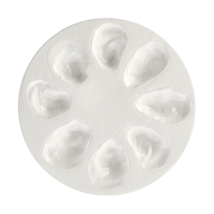 Oyster plate Ø27 cm - White - Byon