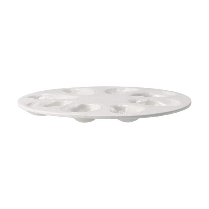 Oyster plate Ø27 cm, White Byon