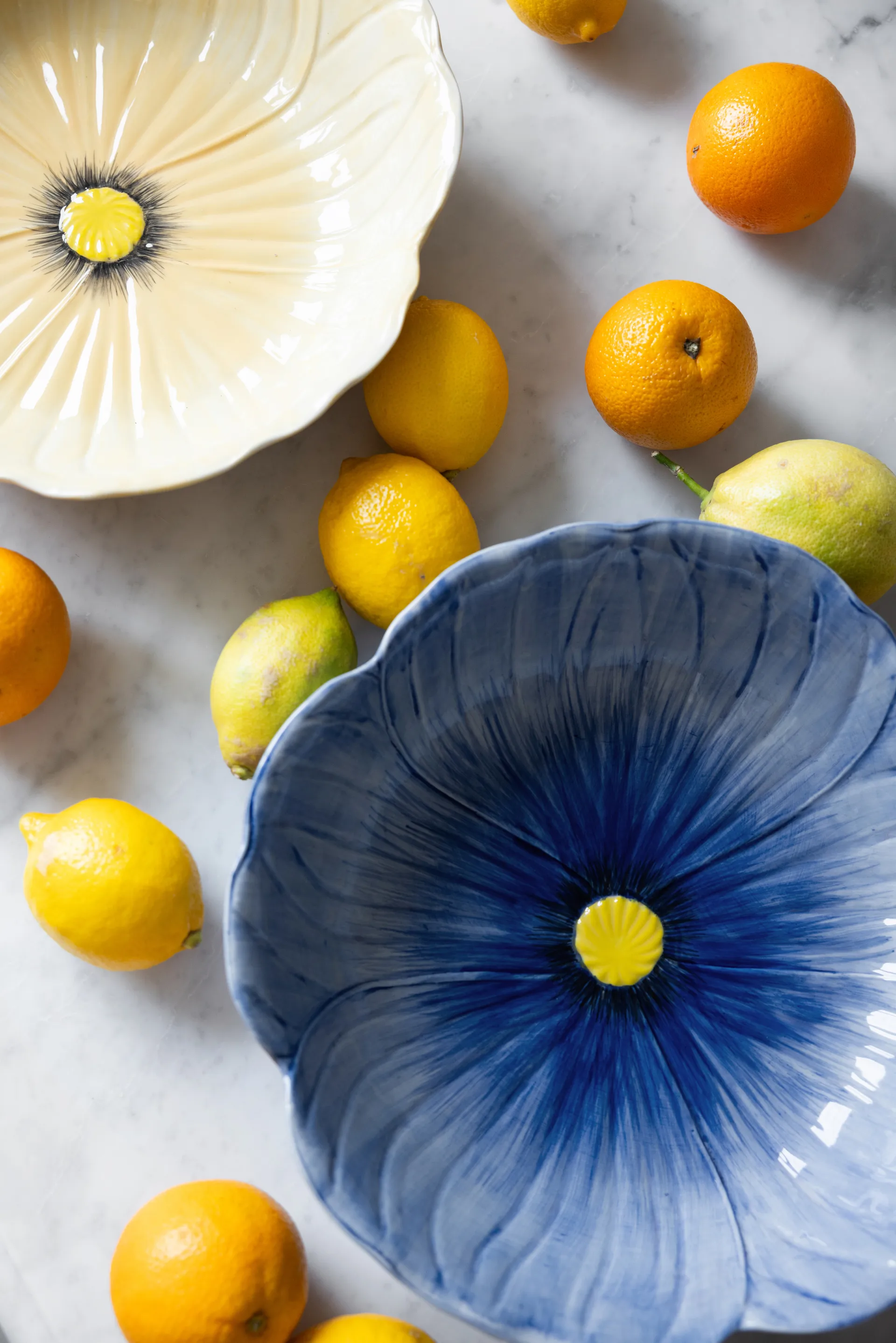 Poppy bowl, Blue, Ø30 cm Byon