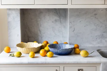 Poppy bowl - Blue, Ø30 cm - Byon