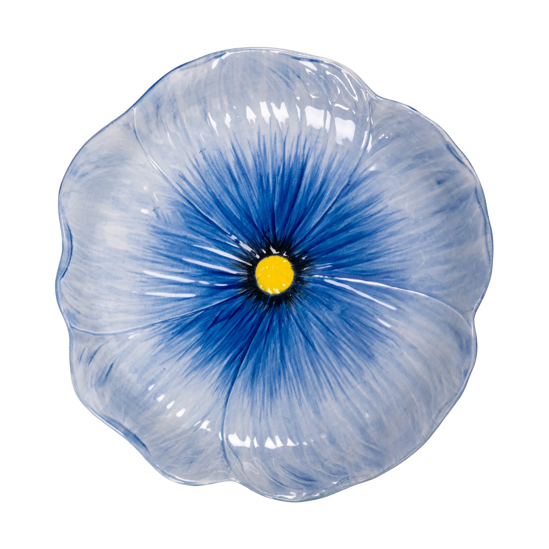 Poppy bowl L Ø30 cm, Blue Byon