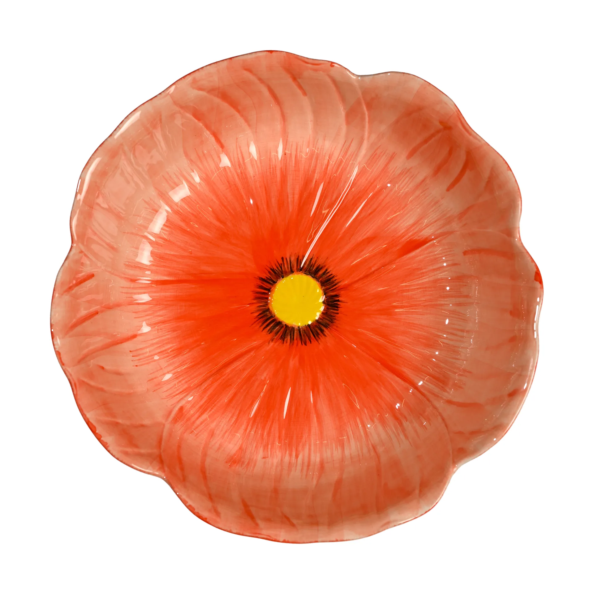 Poppy bowl, Red, Ø30 cm Byon