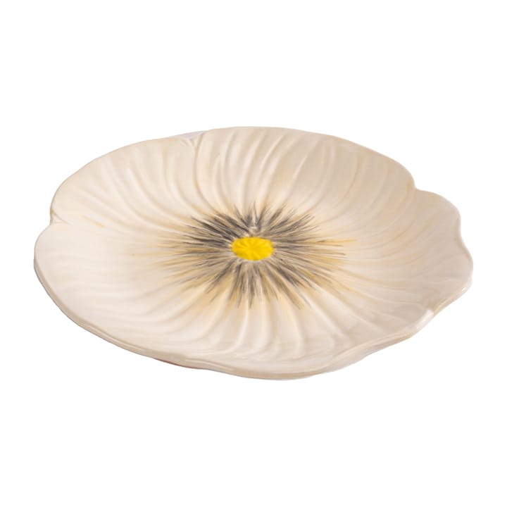 Poppy small plate 20.5x21 cm - Beige - Byon