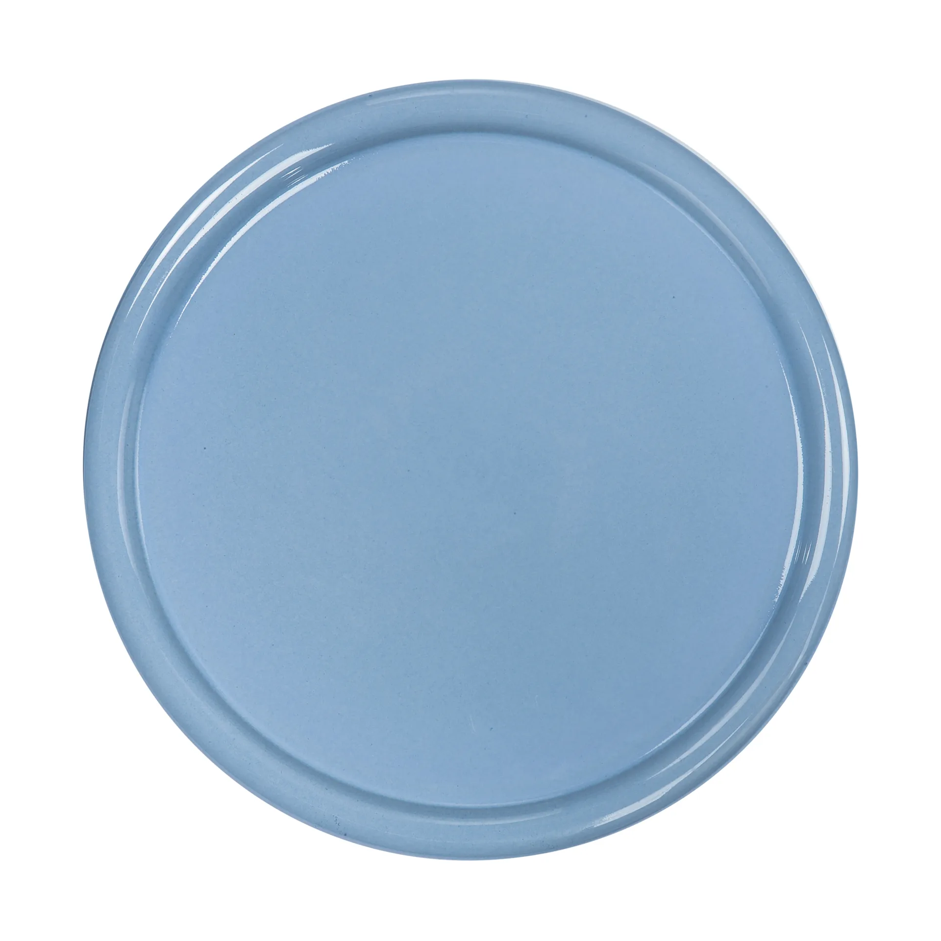 Porto plate Ø21.5 cm, Light blue Byon