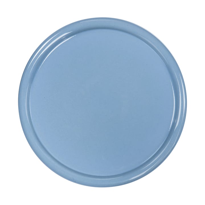 Porto plate Ø21.5 cm - Light blue - Byon