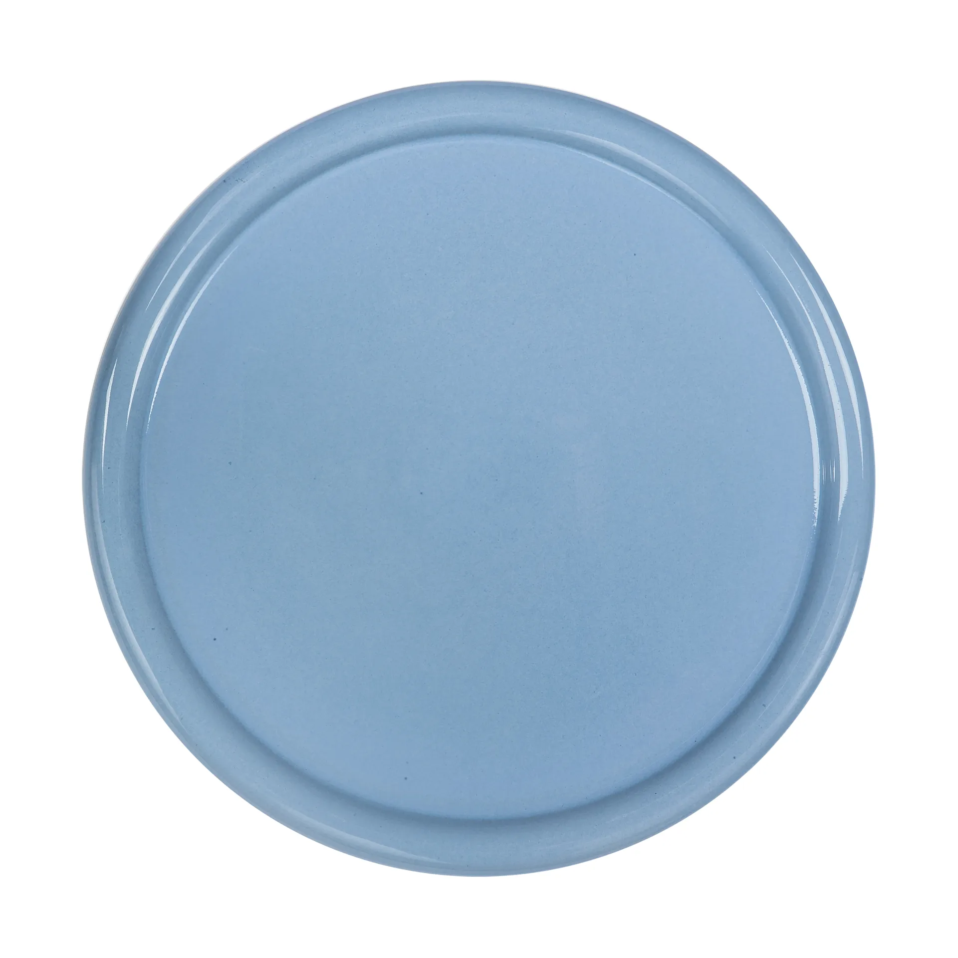 Porto plate Ø26.5 cm, Light blue Byon