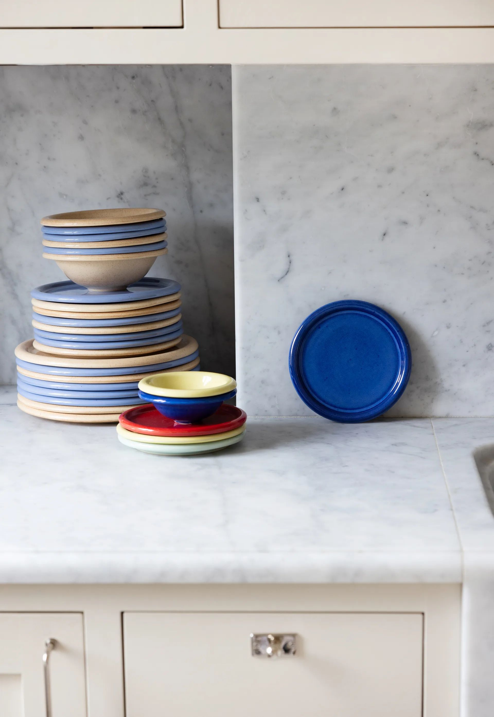 Porto saucer small Ø17 cm, Blue Byon