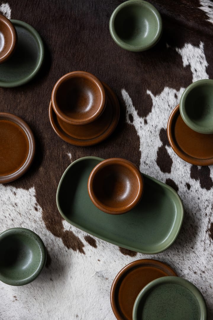 Porto saucer small Ø17 cm, Green Byon