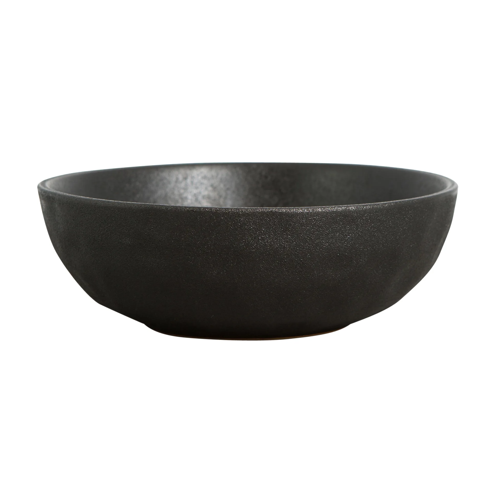 Raw Black bowl Ø 18 cm, Black Byon