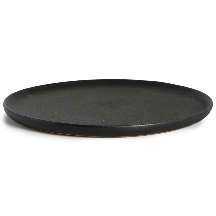 Raw Black plate Ø 27 cm, Black Byon