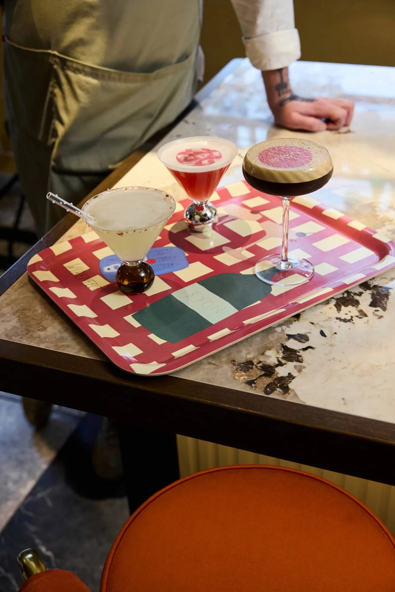 Sera tray, Red, 33x43 cm Byon