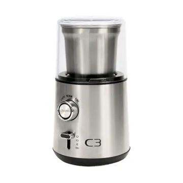 Design Coffee Grinder CG700 85g - Brushed stainless steel - C3
