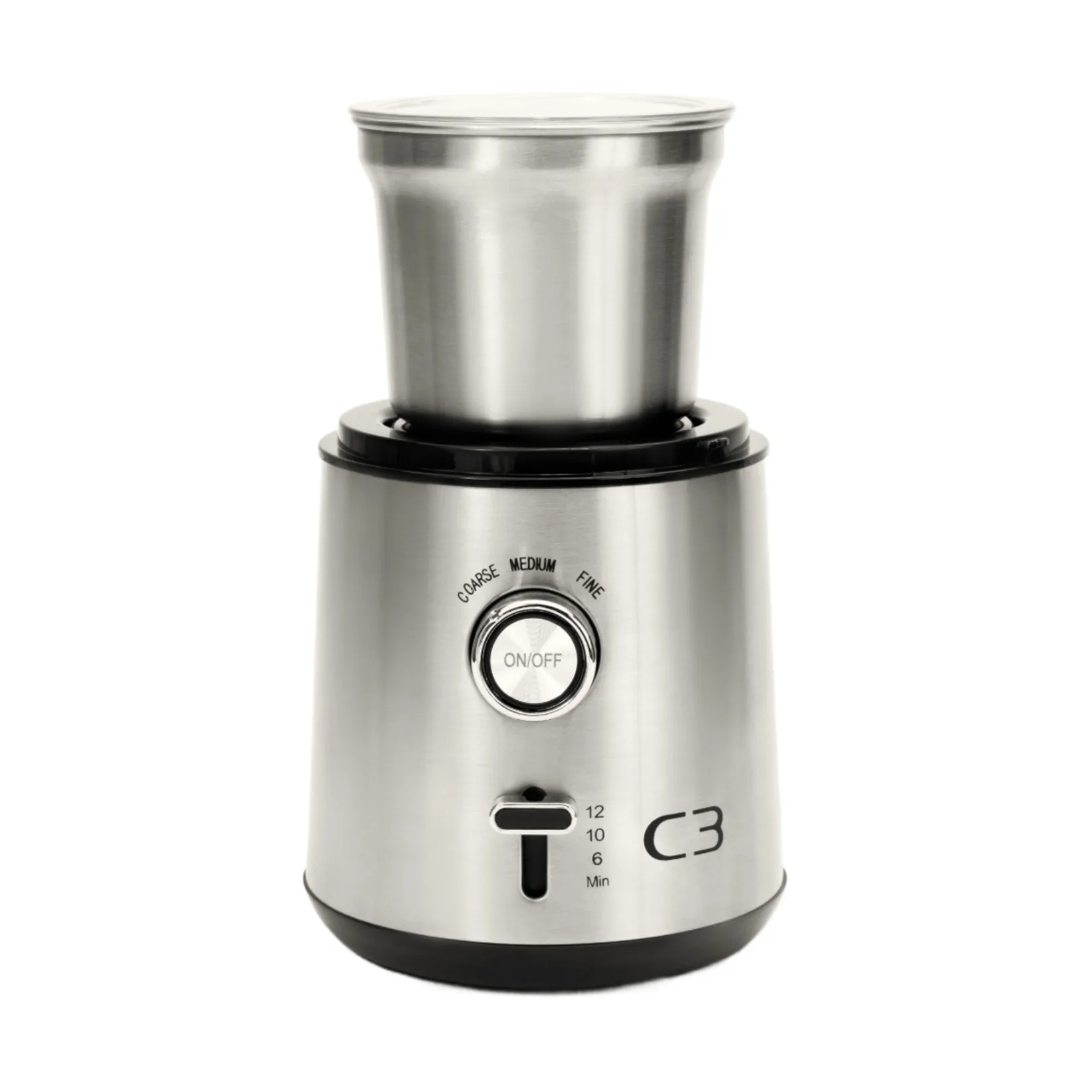 Design Coffee Grinder CG700 85g, Brushed stainless steel C3
