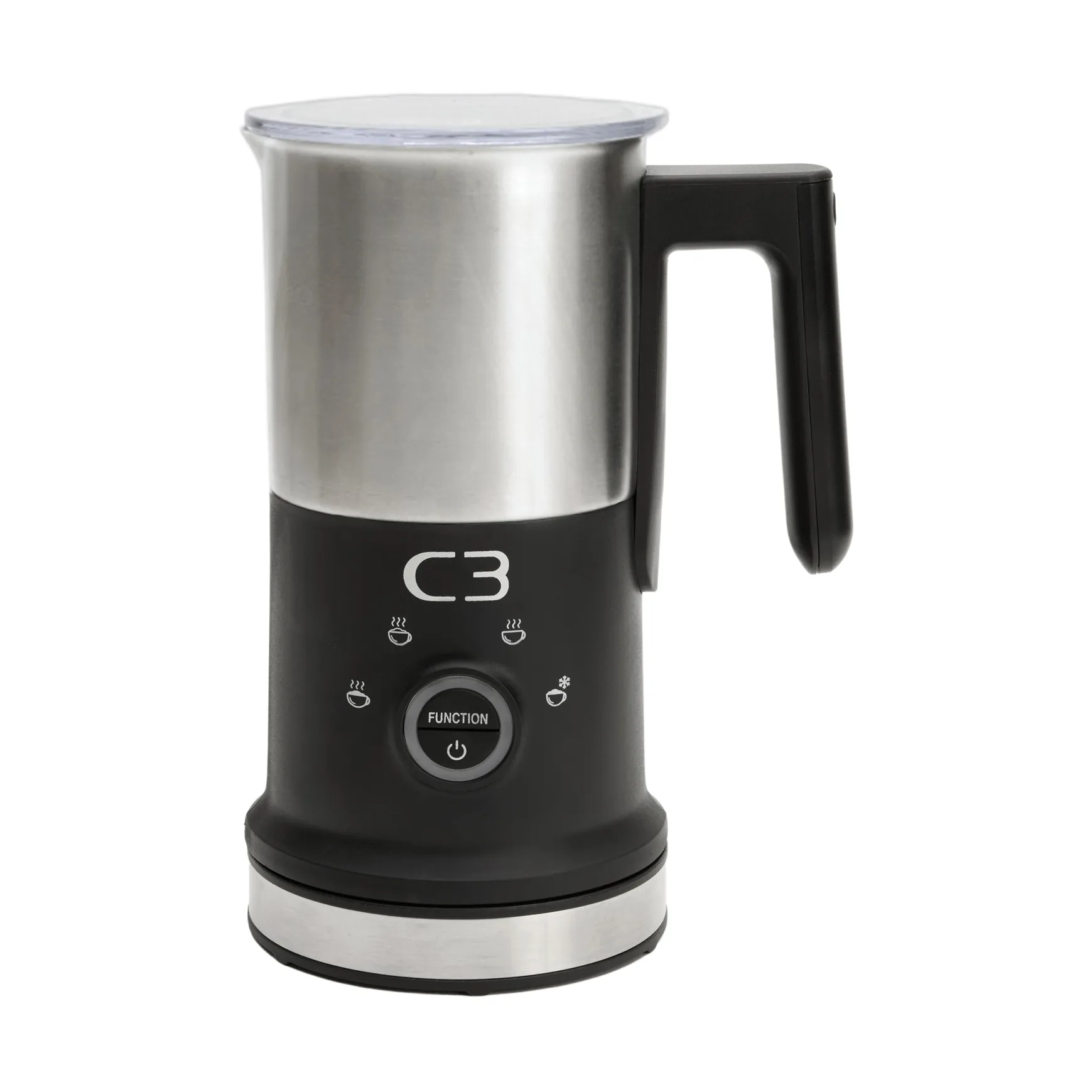 Design Milk Frother MF700, Brushed stainless steel C3