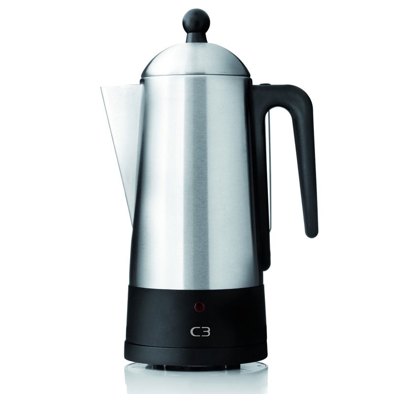 C3 Percolator 10kp Brushed steel