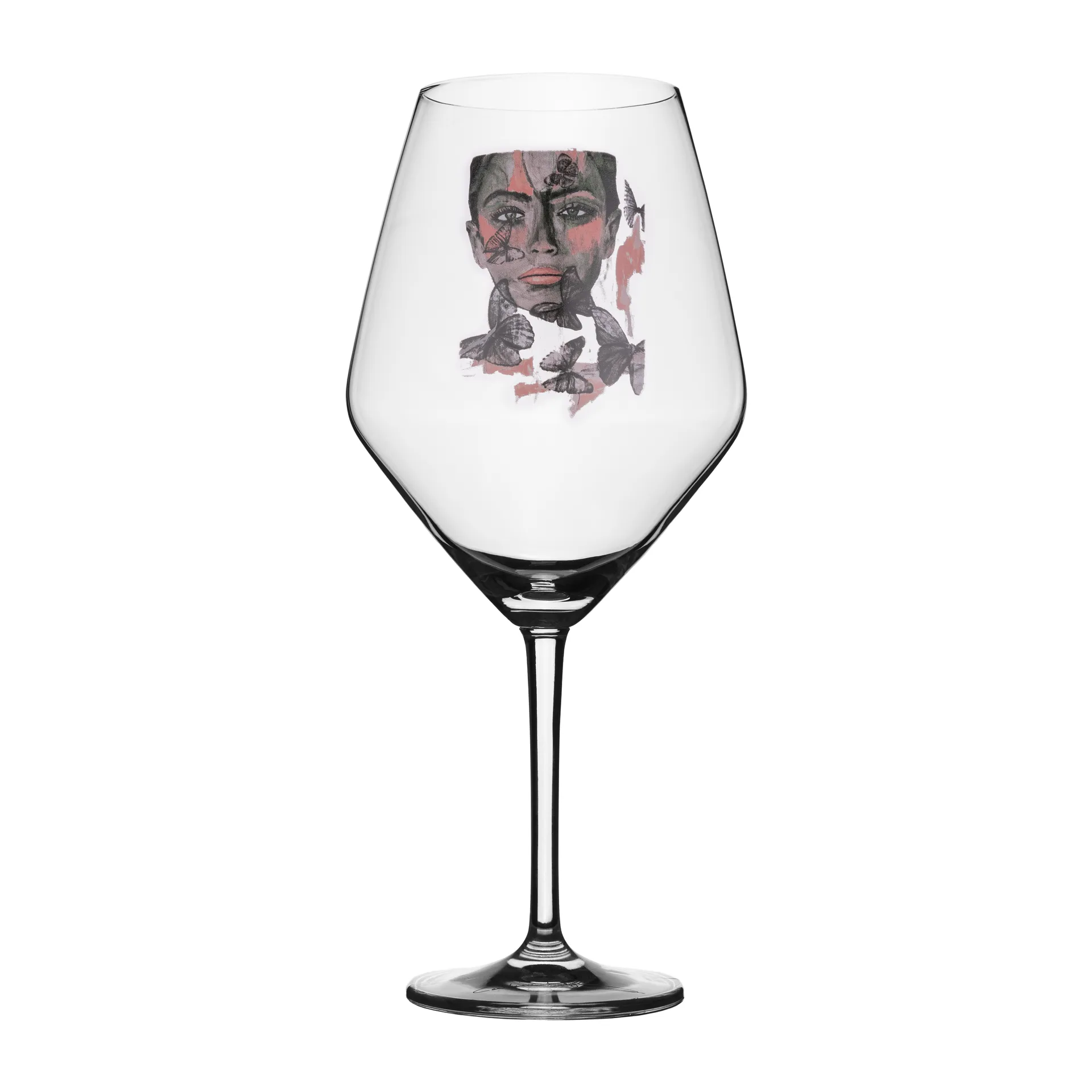 Butterfly Queen red wine glass, 75 cl Carolina Gynning