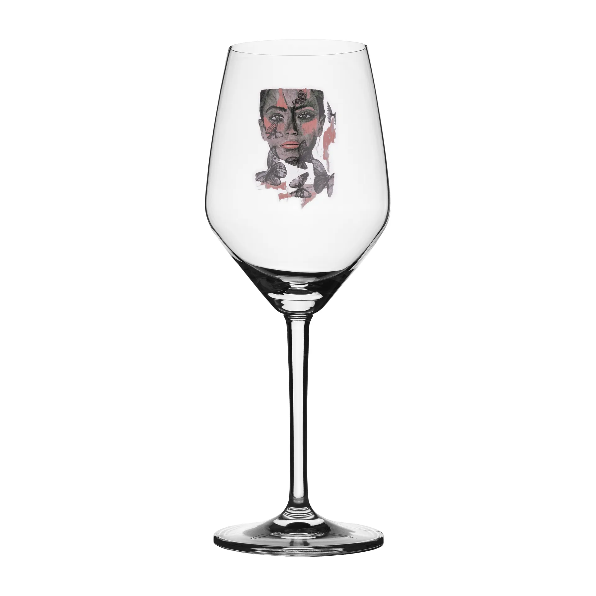 Butterfly Queen rosé-/white wine glass, 40 cl Carolina Gynning