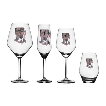 Butterfly Queen rosé-/white wine glass - 40 cl - Carolina Gynning