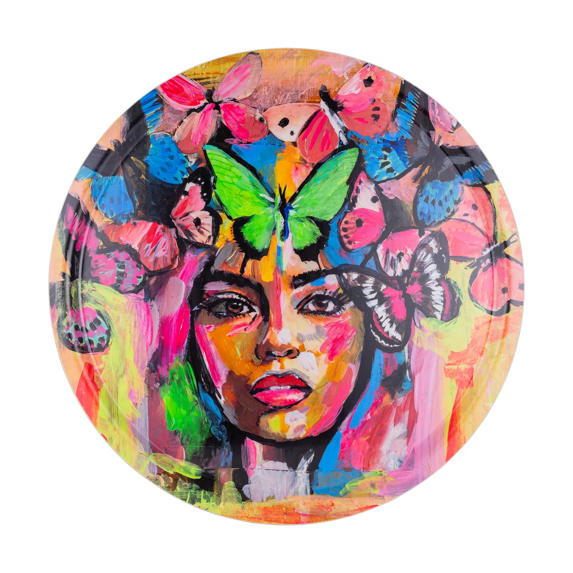 Coming back to life tray Ø46 cm, Multi Carolina Gynning