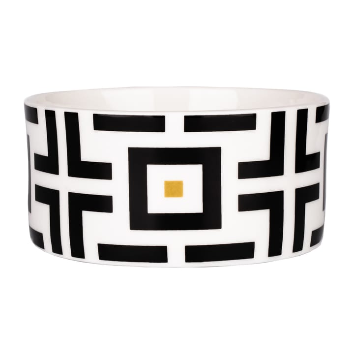 DECO bowl 50 cl, White-black Carolina Gynning