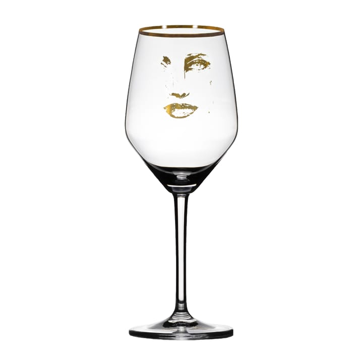 Gold Edition Piece of Me rosé-/white wine glass - 40 cl - Carolina Gynning