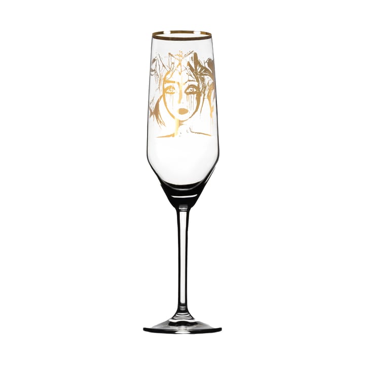 Gold Edition Slice of Life champagne glass, 30 cl Carolina Gynning