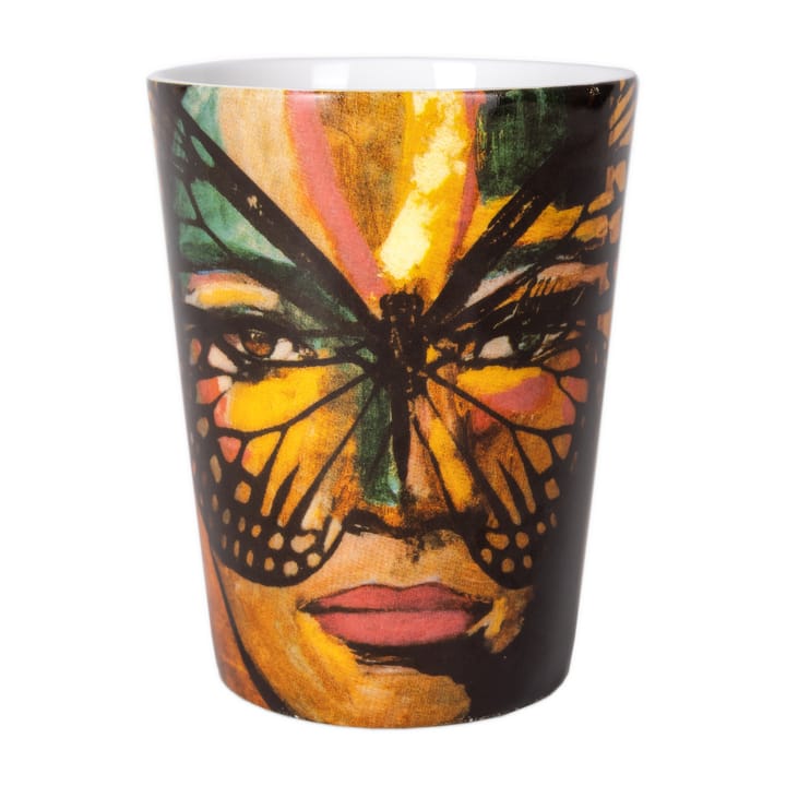 Golden Butterfly mug 35 cl, 35 cl Carolina Gynning