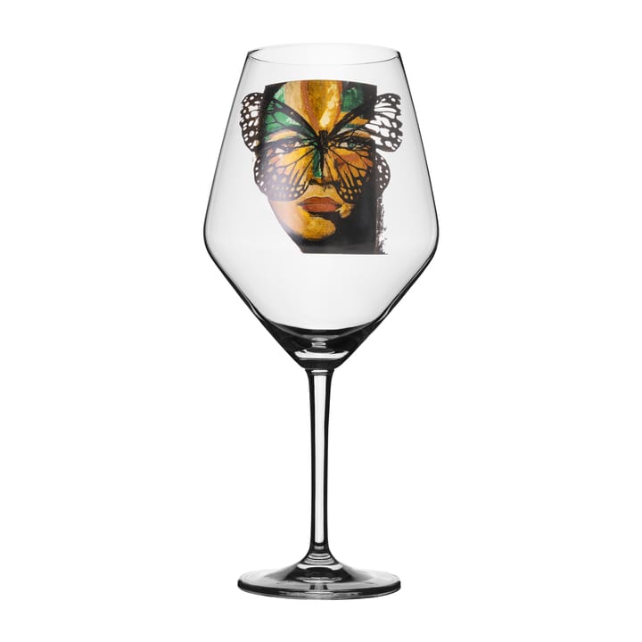 Golden Butterfly wine glass 75 cl, Clear Carolina Gynning