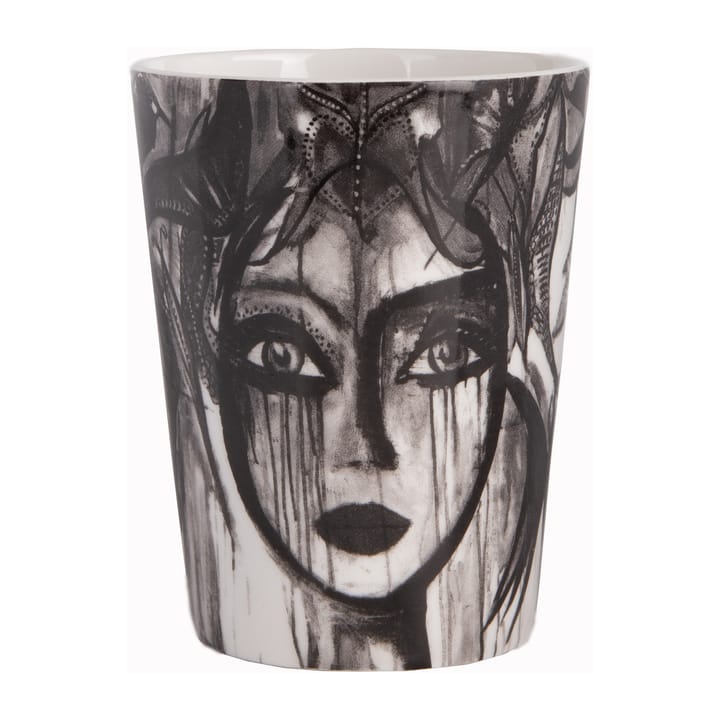 Slice of Life B/W mug - 35 cl - Carolina Gynning