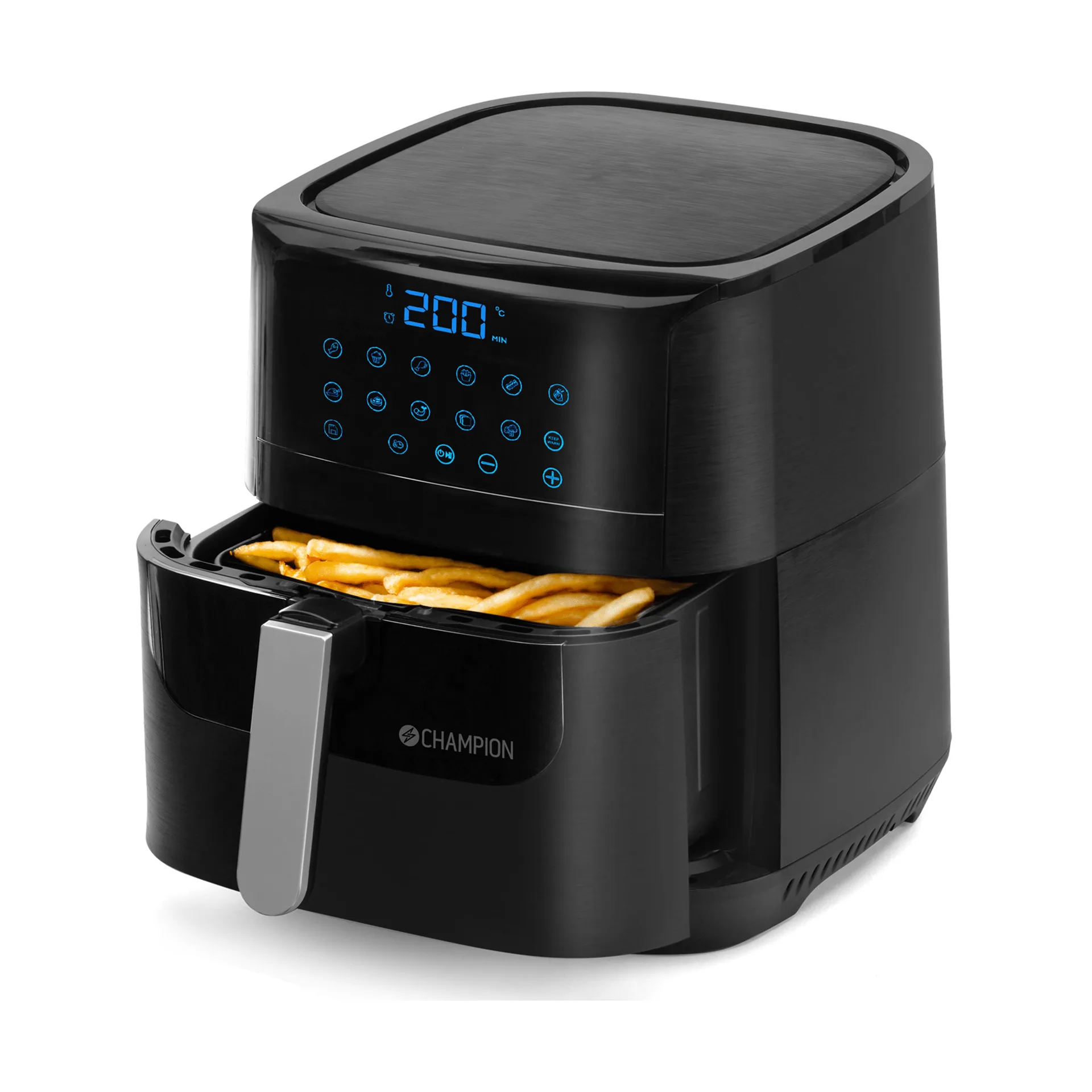 Champion Ceramic air fryer XL, Black, 5.5 l Champion