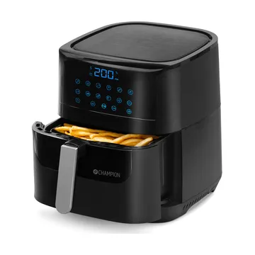 Champion Ceramic air fryer XL - Black, 5.5 l - Champion