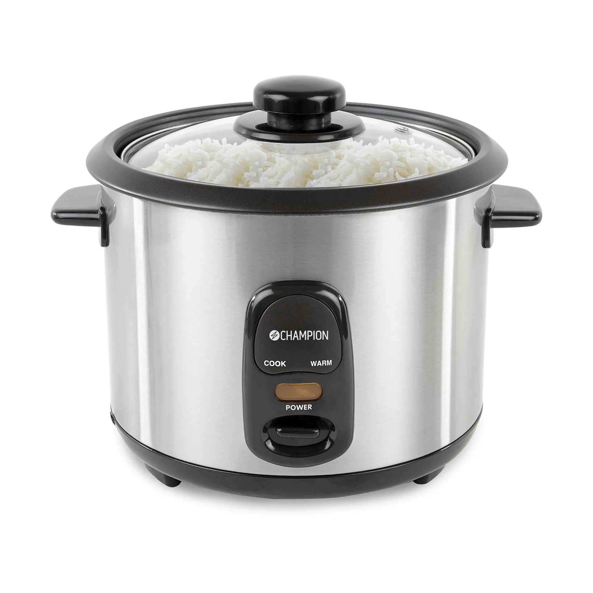 Champion Ceramic rice cooker, Stainless steel, 1.5 l Champion