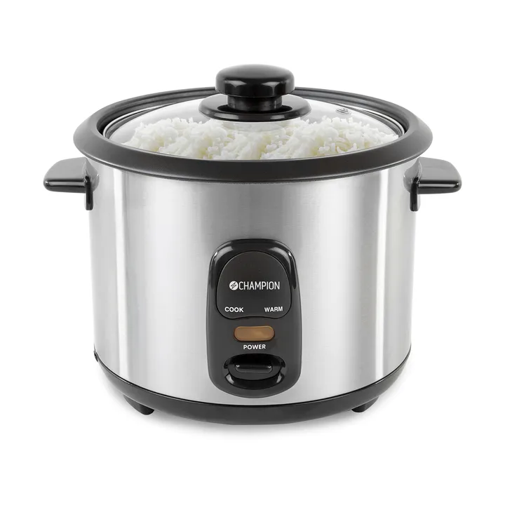 Champion Ceramic rice cooker - Stainless steel, 1.5 l - Champion