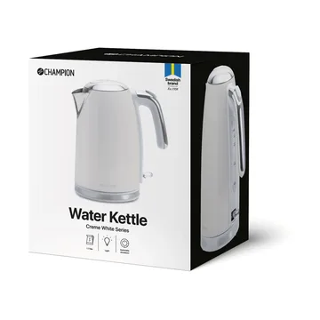 Champion Creme White kettle - Beige, 1.7 l - Champion