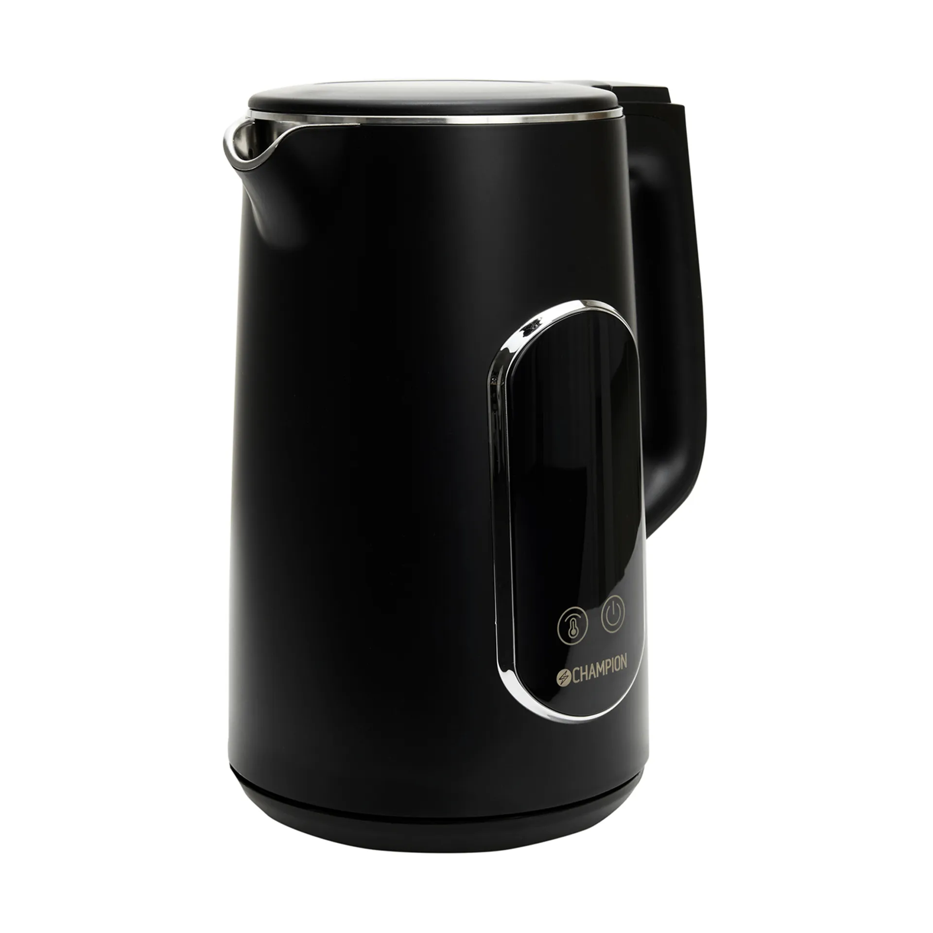 Champion Digital Temp kettle, Matt black, 1.7 l Champion