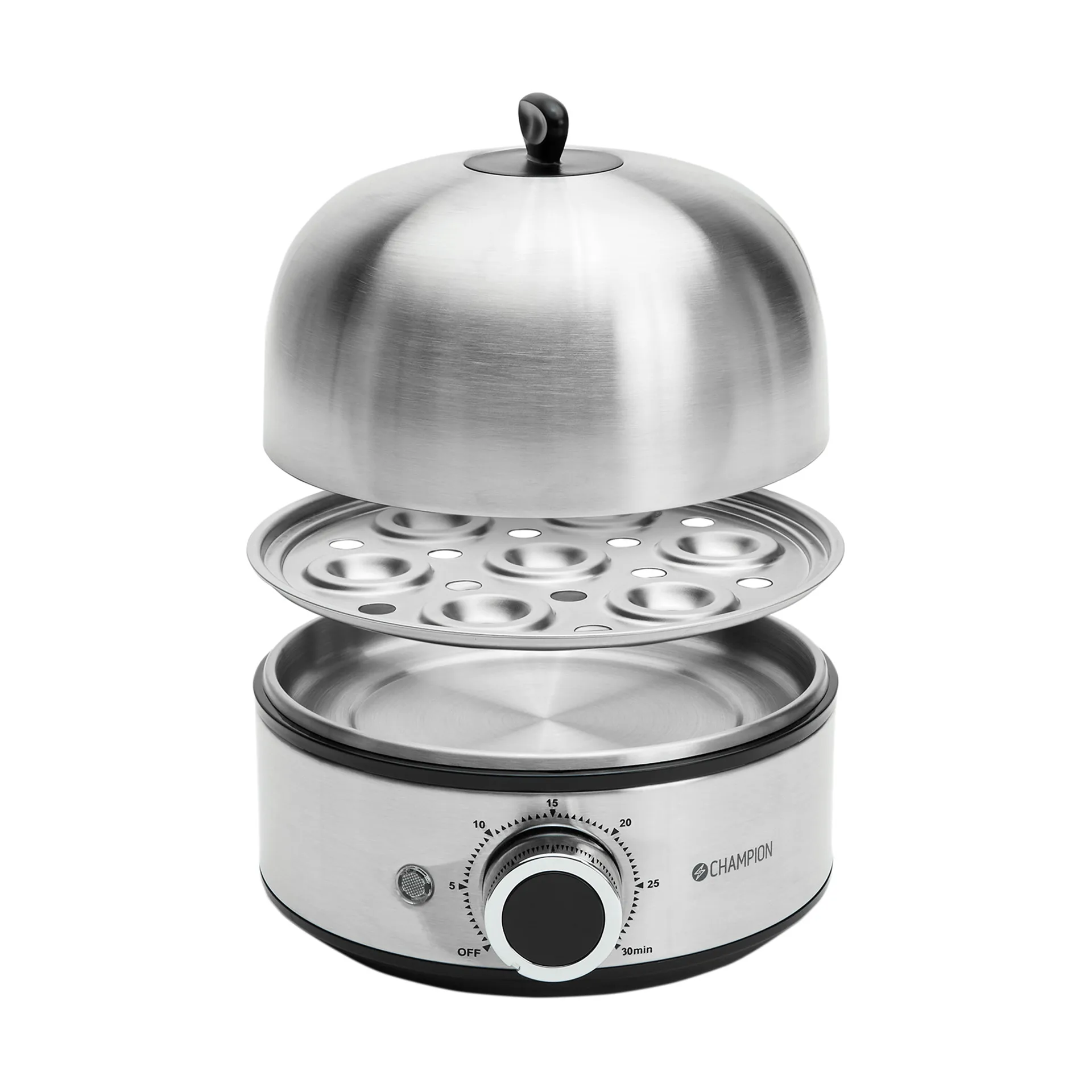 Champion egg cooker 7 eggs, Stainless steel Champion