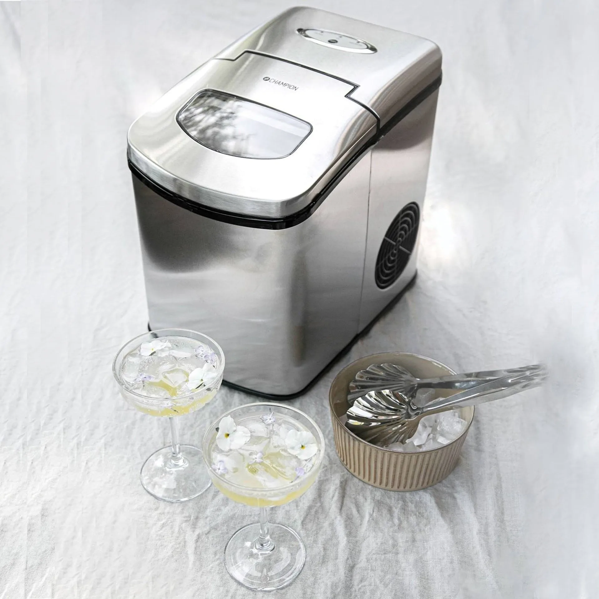 Champion ice cream maker, Stainless steel, 10 kg Champion
