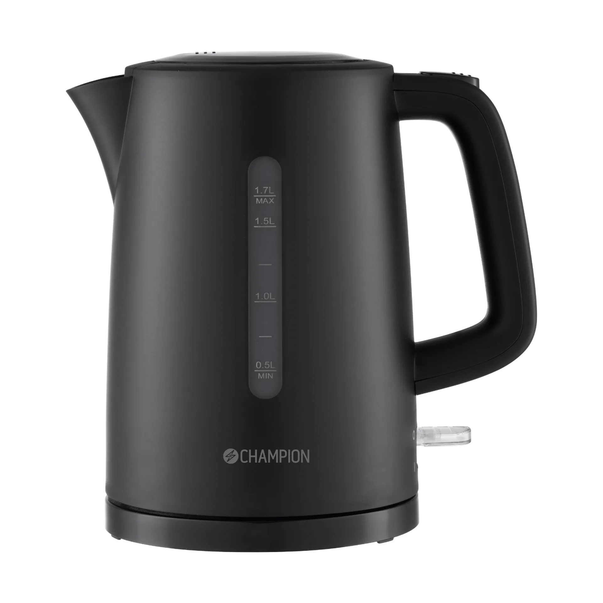 Champion kettle, Matt black, 1.7 l Champion