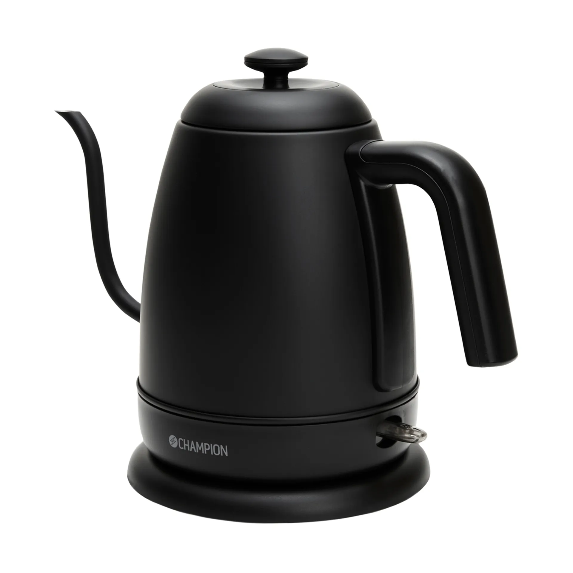 Champion Pour Over Elegant kettle, Matte black, 1 l Champion