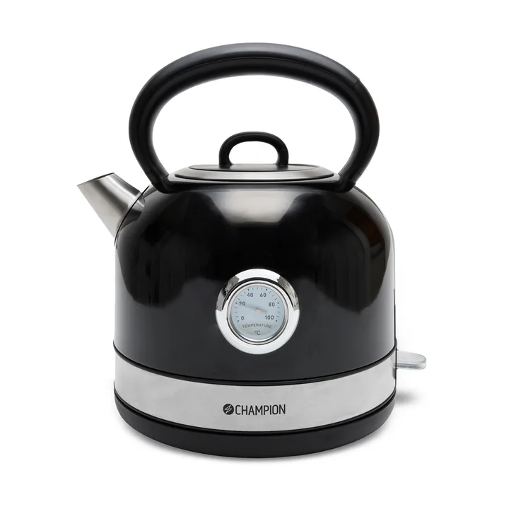 Champion Retro kettle - Black, 1.7 l - Champion