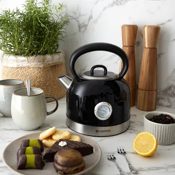 Champion Retro kettle - Black, 1.7 l - Champion