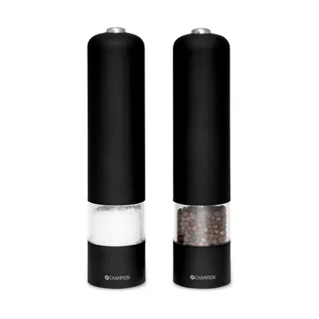 Champion SPK120 salt and pepper mill set - Matte black - Champion